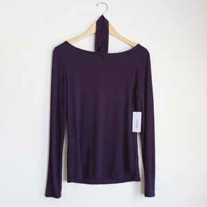 NWT GUESS Blackberry Cordial Dayana Choker Top